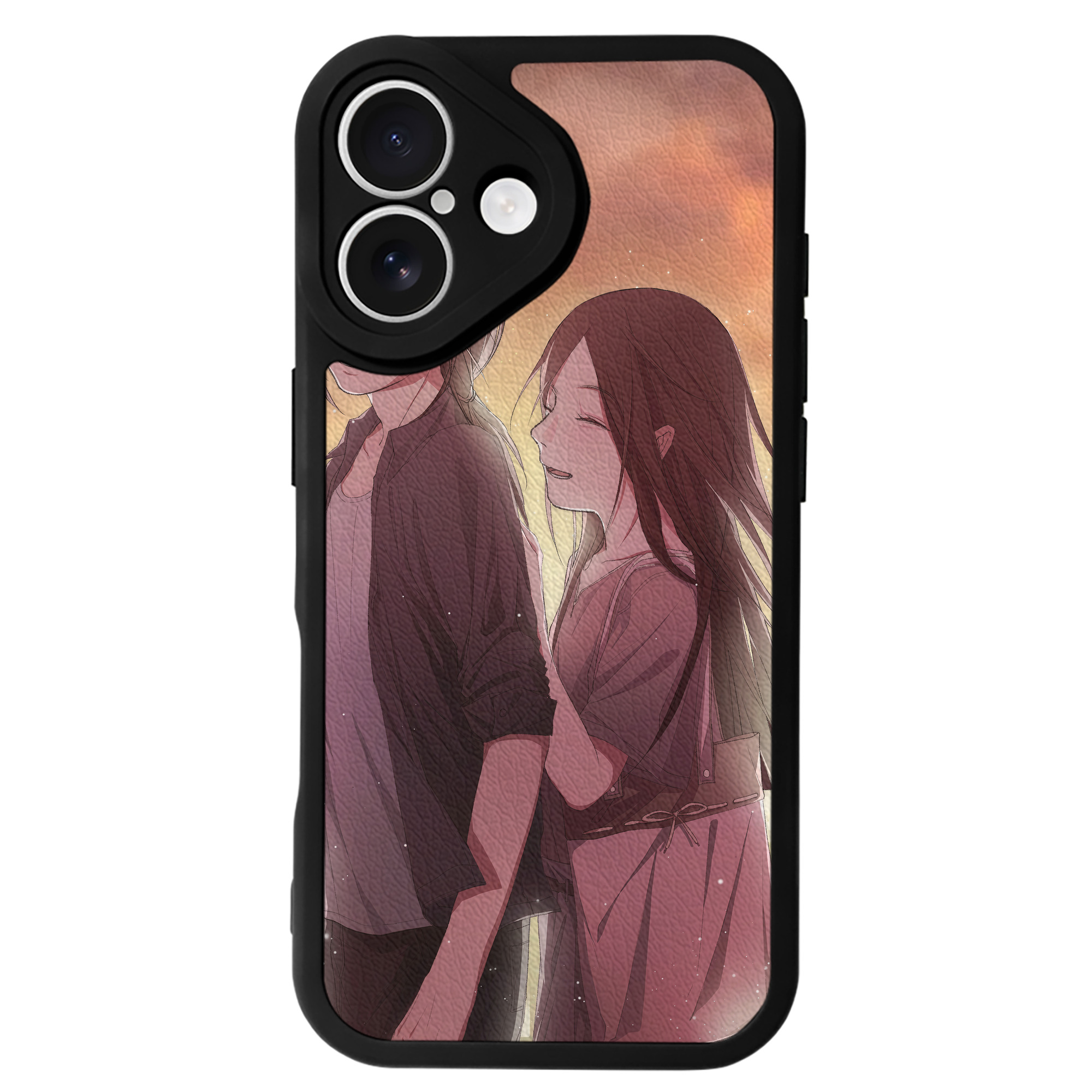 （画像用） NARUTO -ナルト- NARUTO -ナルト- 疾風伝 【iPhone 16シリーズ対応】シリコンスマホケース（レザー調） 材質：シリコン